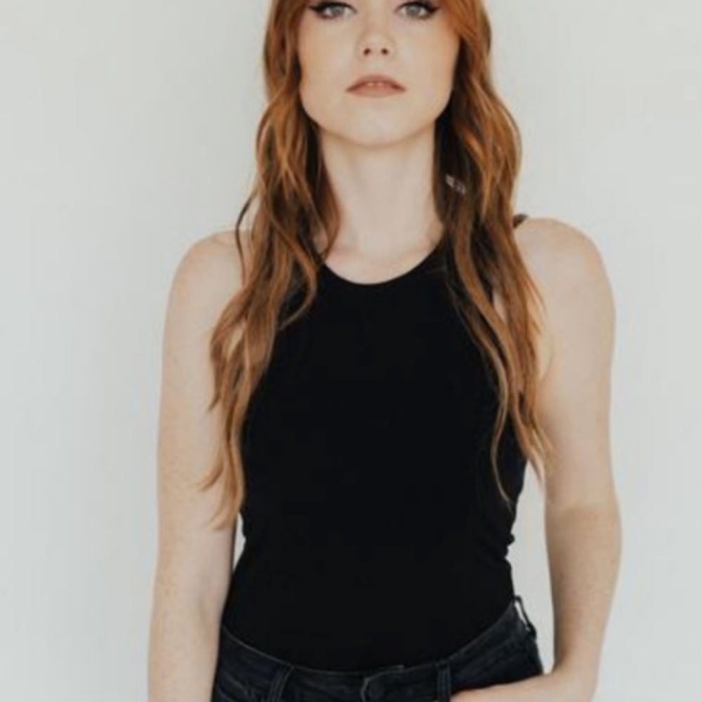 CJLA Eden Top, Black, Size Small